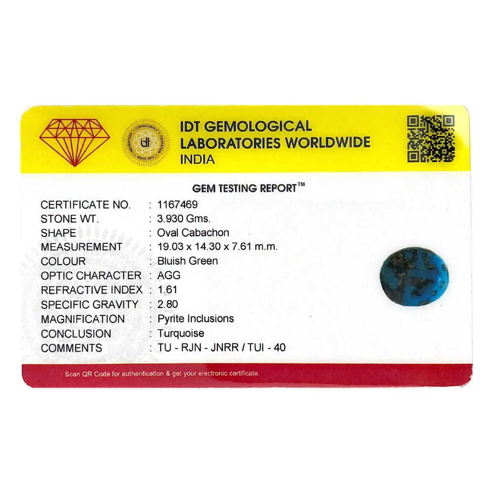 Irani Firoza - 19.65 Carat - Pramogh