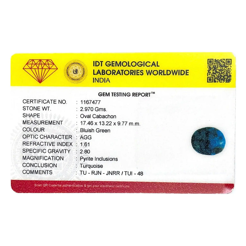 Irani Firoza - 14.85 Carat - Pramogh