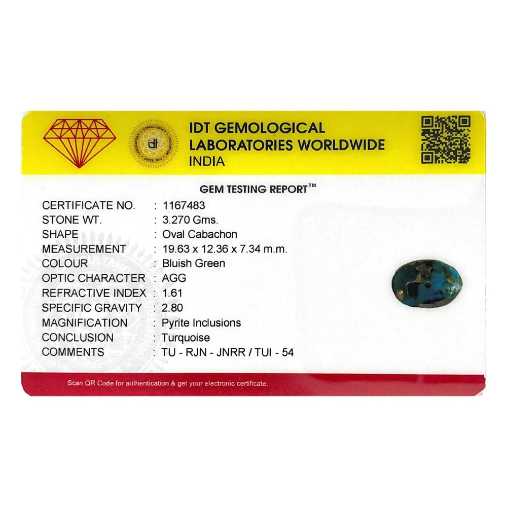 Irani Firoza - 16.35 Carat - Pramogh