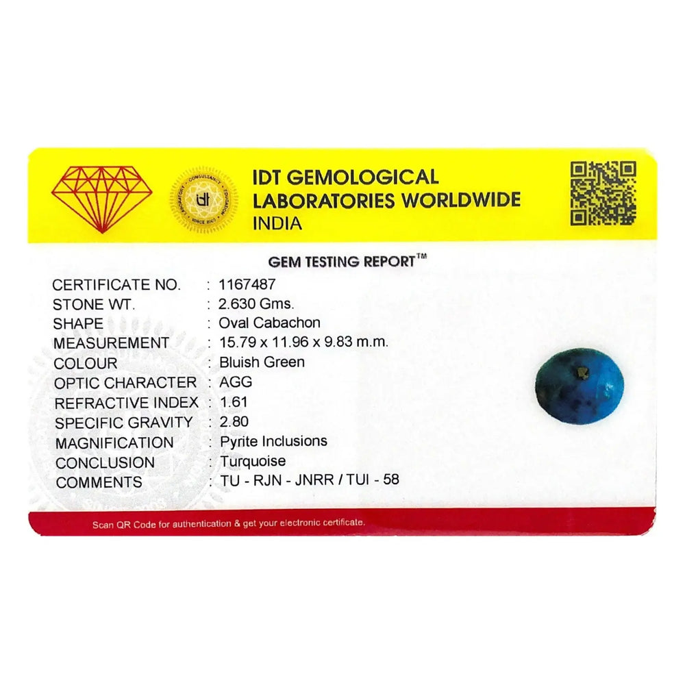 Irani Firoza - 13.15 Carat - Pramogh