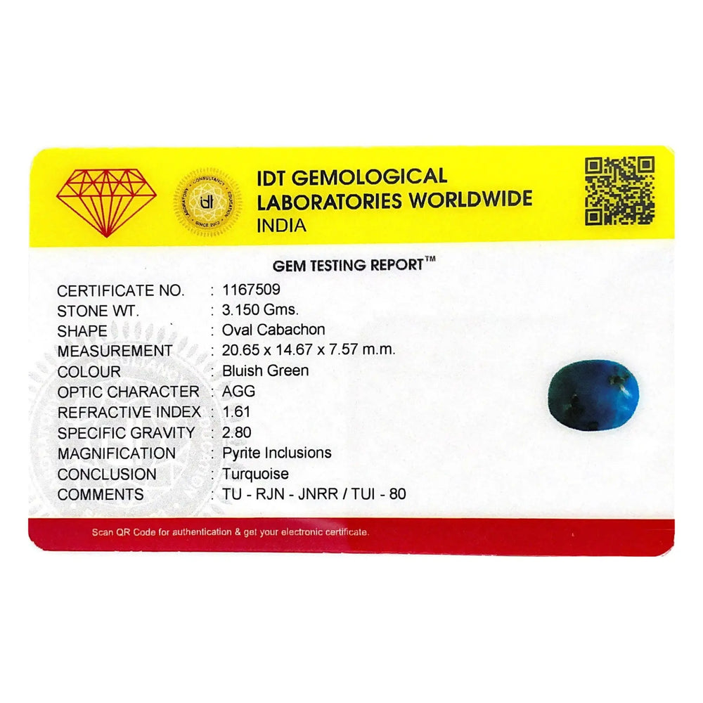 Irani Firoza - 15.75 Carat - Pramogh