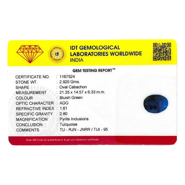 Irani Firoza - 14.6 Carat - Pramogh