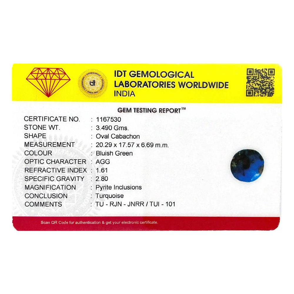Irani Firoza - 17.45 Carat - Pramogh
