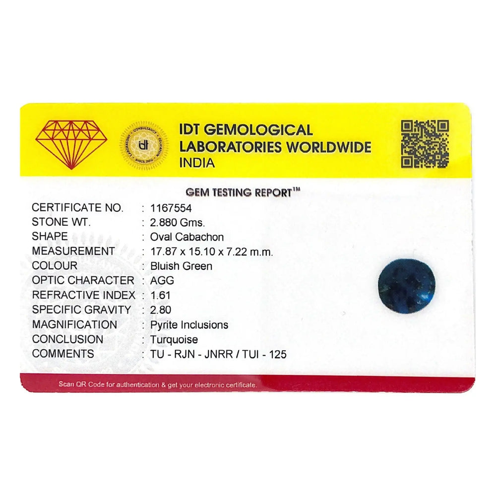 Irani Firoza - 14.4 Carat - Pramogh