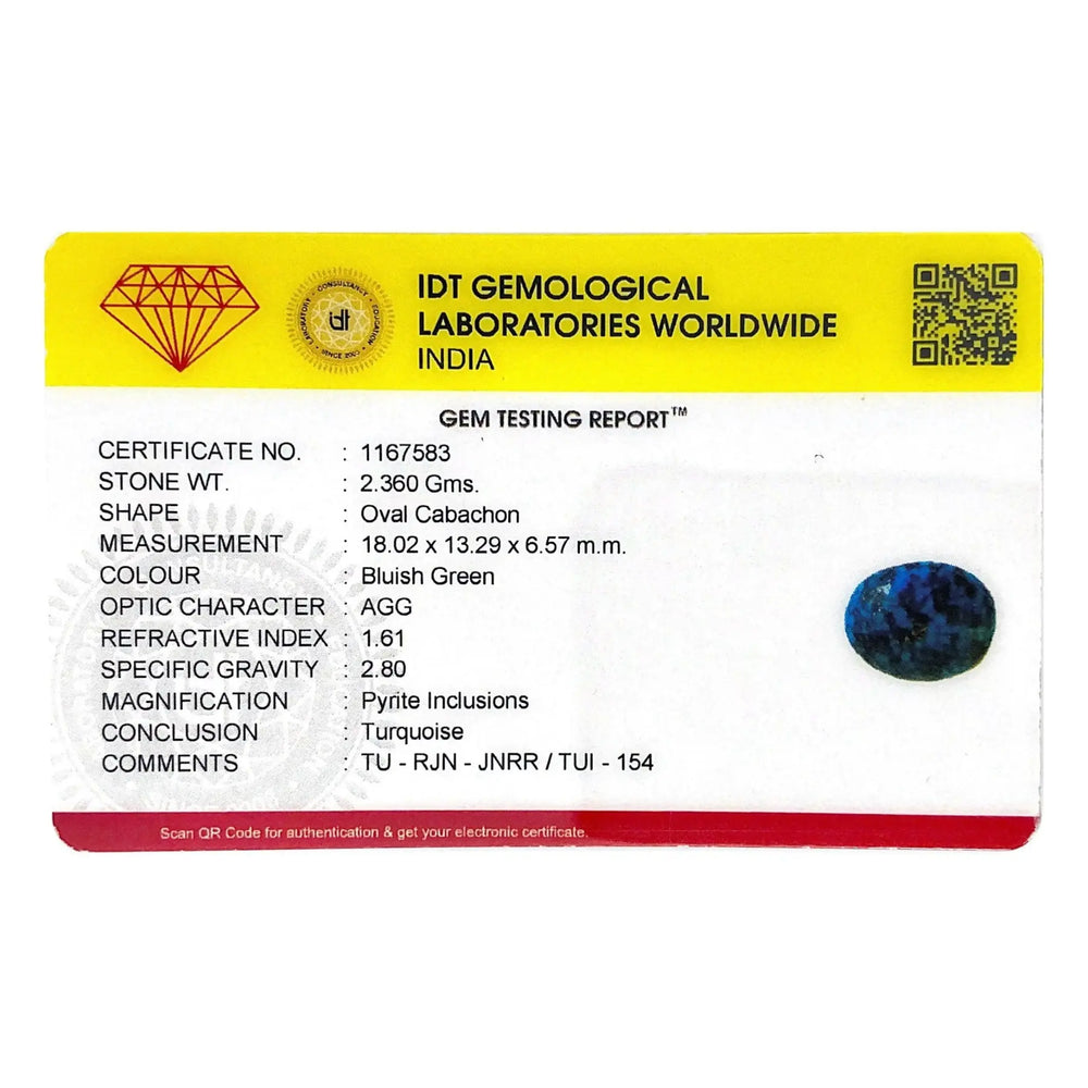 Irani Firoza - 11.8 Carat - Pramogh