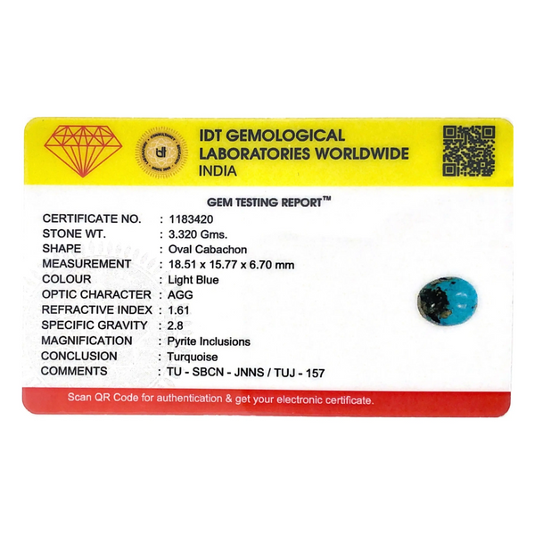 Irani Firoza - 16.6 Carat - Pramogh
