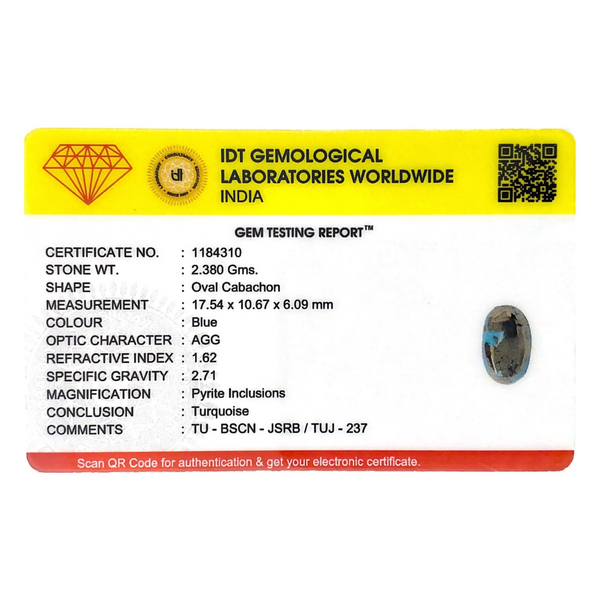 Irani Firoza - 11.9 Carat - Pramogh