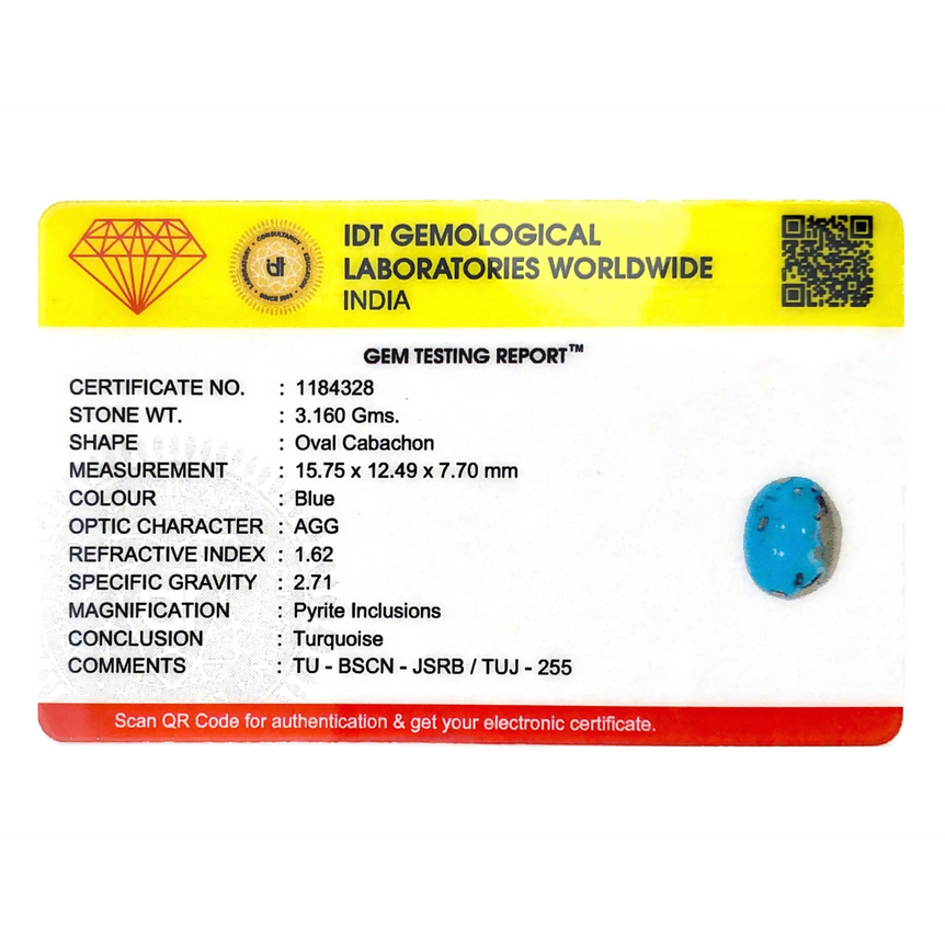 Irani Firoza - 15.8 Carat - Pramogh