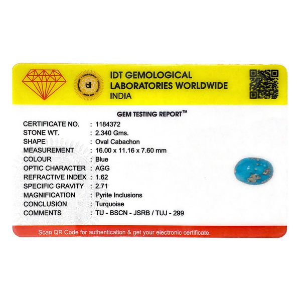 Irani Firoza - 11.7 Carat - Pramogh