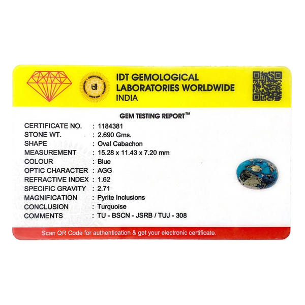 Irani Firoza - 13.45 Carat - Pramogh