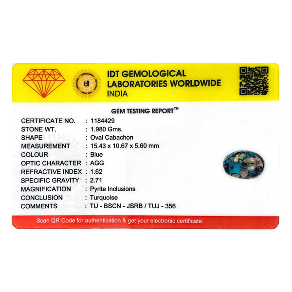 Irani Firoza - 9.9 Carat - Pramogh