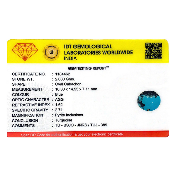 Irani Firoza - 13.15 Carat - Pramogh