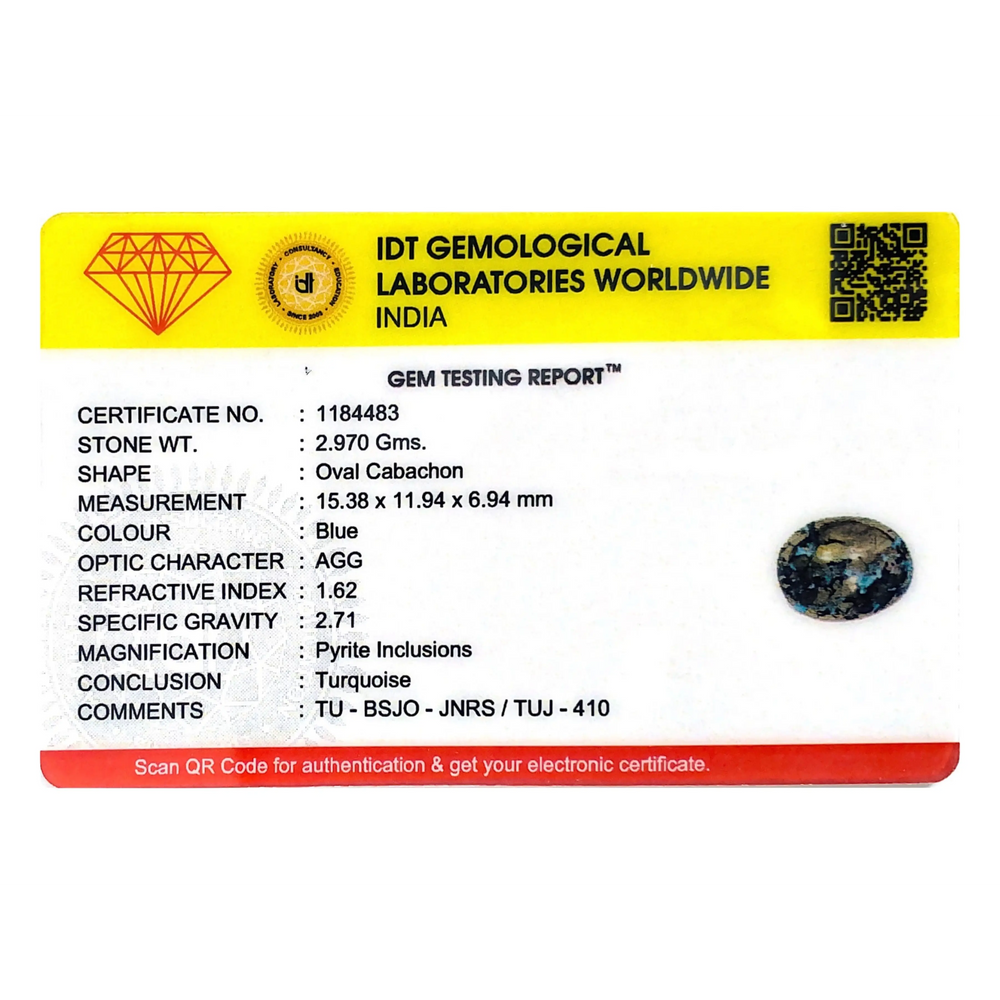 Irani Firoza - 14.85 Carat - Pramogh