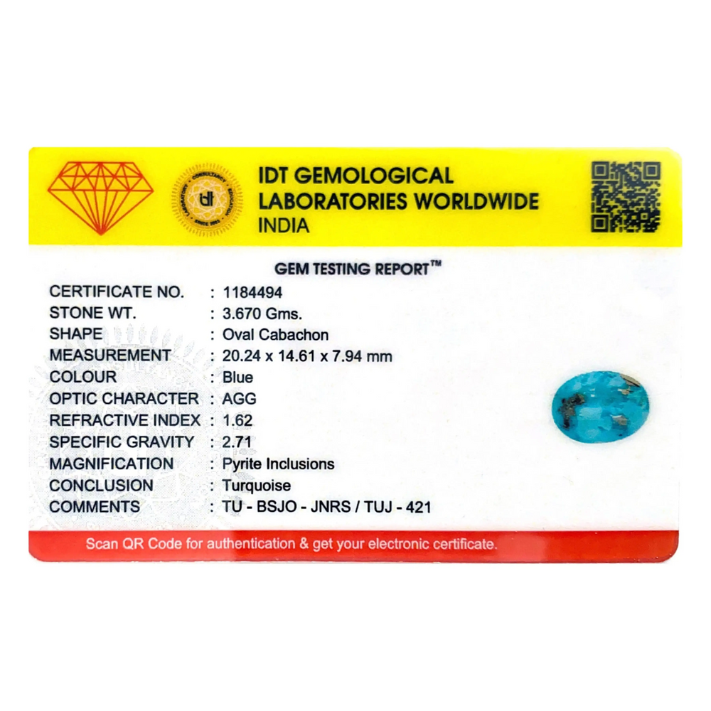 Irani Firoza - 18.35 Carat - Pramogh