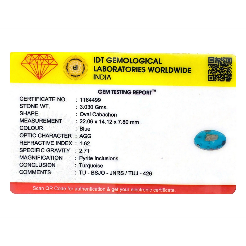 Irani Firoza - 15.15 Carat - Pramogh
