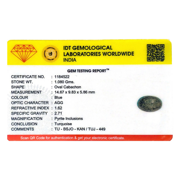 Irani Firoza - 5.4 Carat - Pramogh