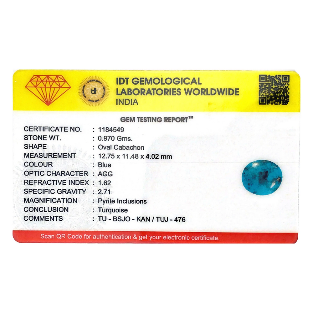 Irani Firoza - 4.85 Carat - Pramogh