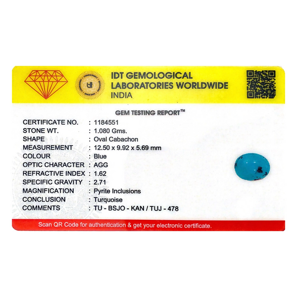 Irani Firoza - 5.4 Carat - Pramogh