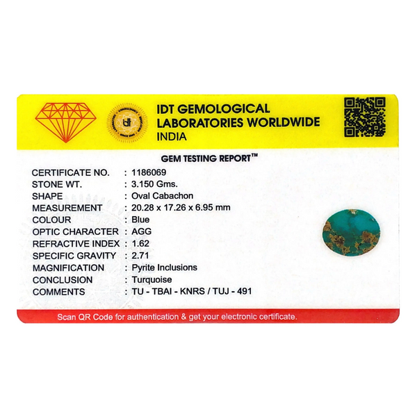 Irani Firoza - 15.75 Carat