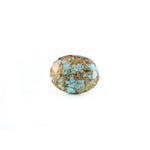 Nishapuri Irani Firoza - 13.95 Carat - Pramogh