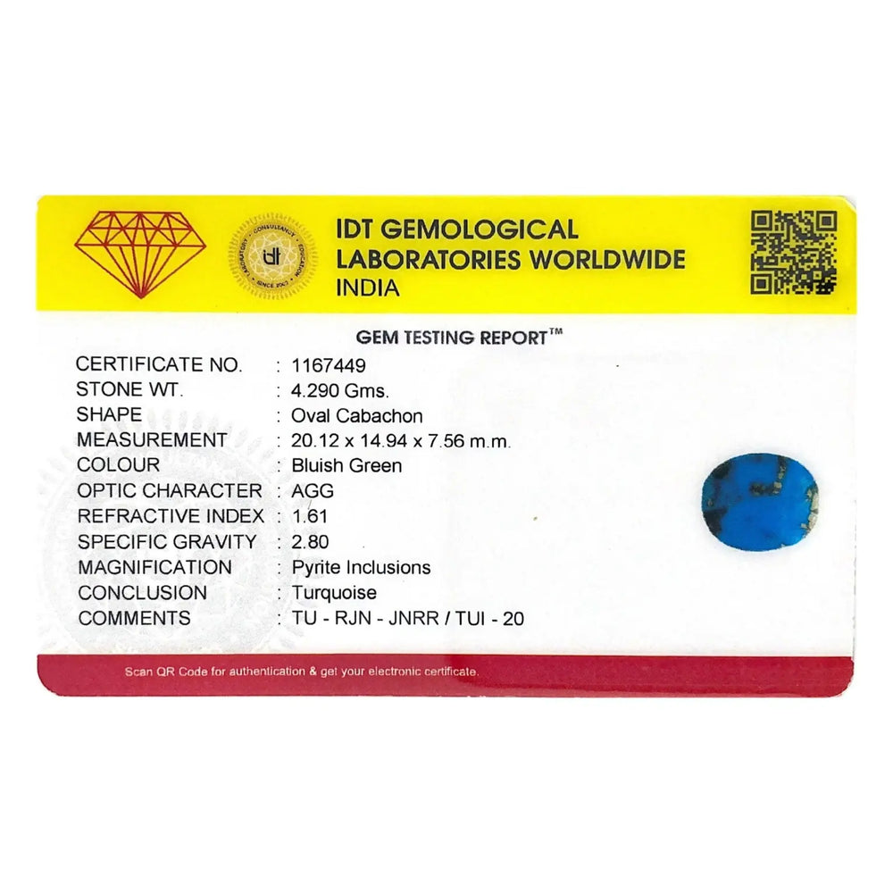 Irani Firoza - 21.45 Carat - Pramogh