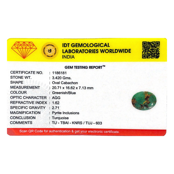 Irani Firoza - 17.1 Carat
