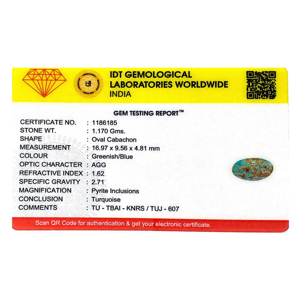 Irani Firoza - 5.85 Carat