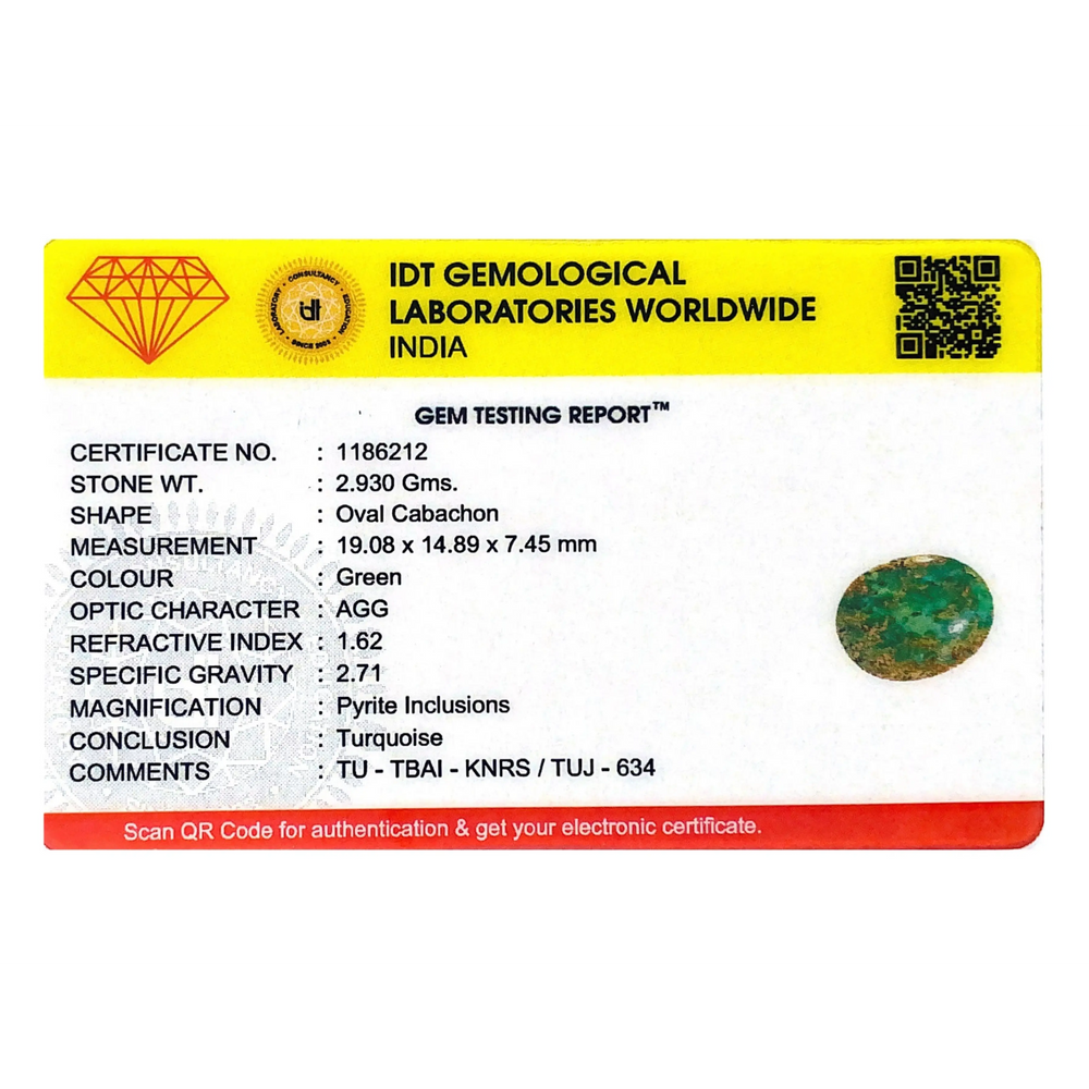 Irani Firoza - 14.65 Carat