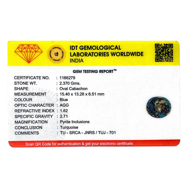 Irani Firoza - 11.85 Carat