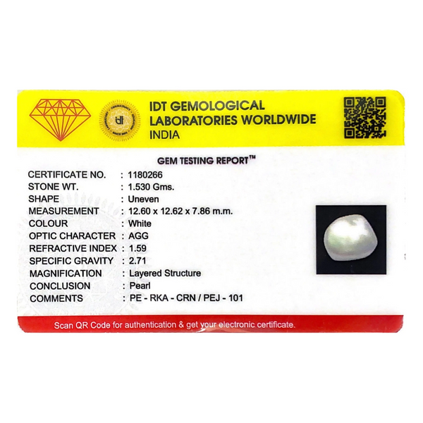 Keshi Pearl - 7.65 Carat - Pramogh
