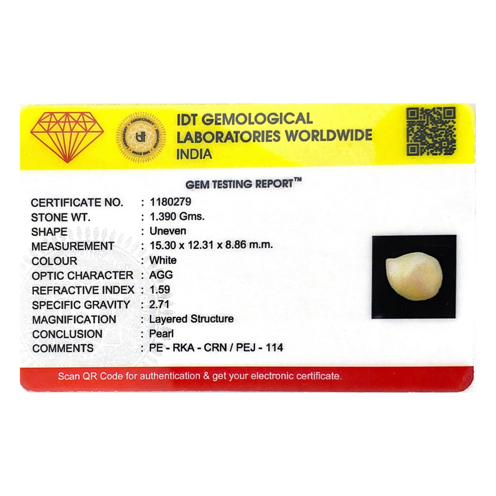Keshi Pearl - 6.95 Carat - Pramogh