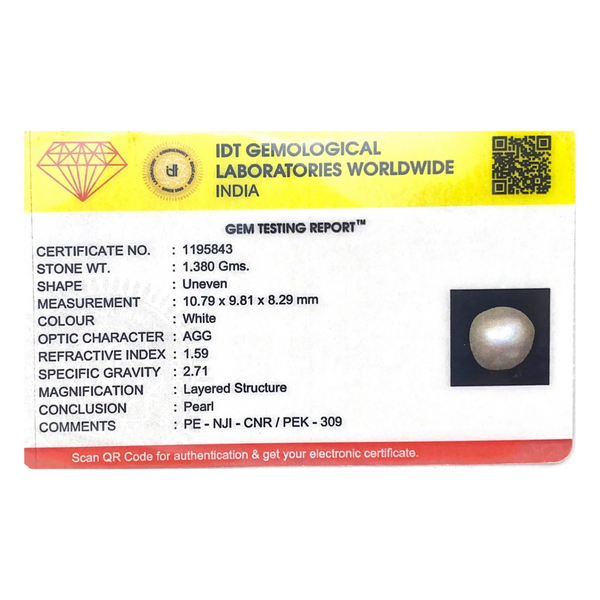 Keshi Pearl - 6.9 Carat