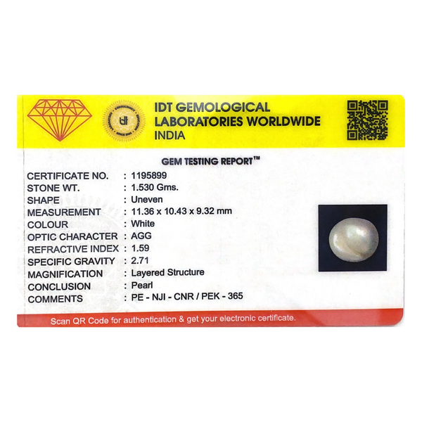Keshi Pearl - 7.65 Carat
