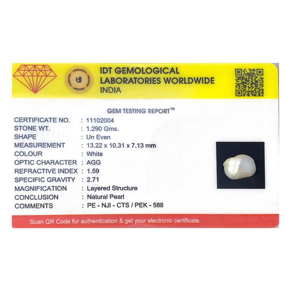 Keshi Pearl - 6.45 Carat