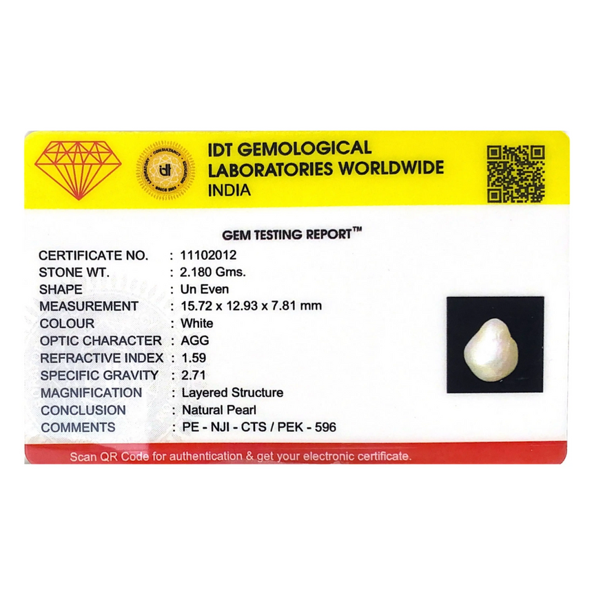 Keshi Pearl - 10.9 Carat