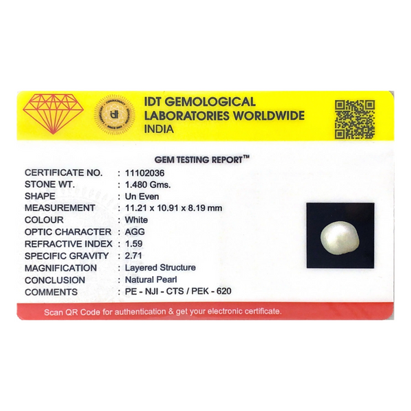 Keshi Pearl - 7.4 Carat