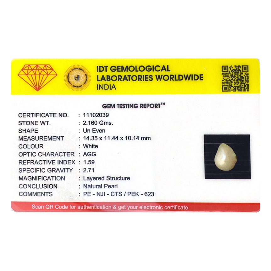 Keshi Pearl - 10.8 Carat