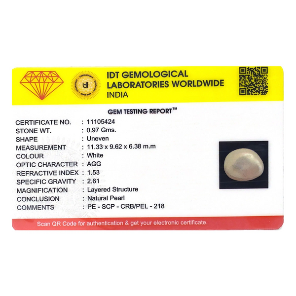 Keshi Pearl - 4.85 Carat