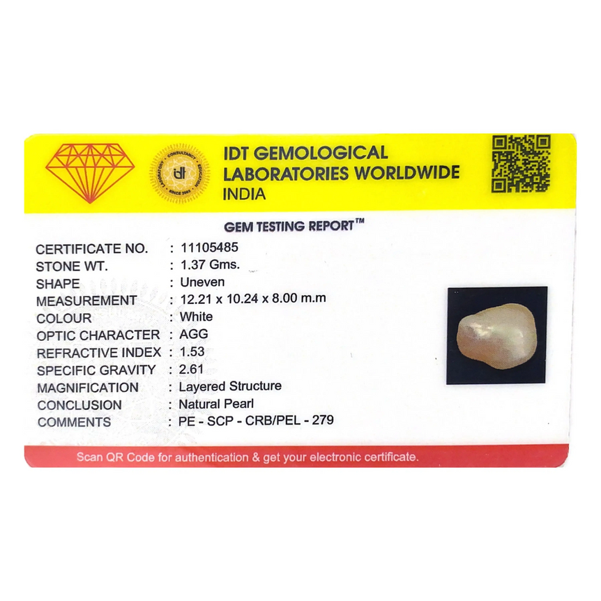 Keshi Pearl - 6.85 Carat