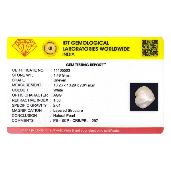 Keshi Pearl - 7.4 Carat