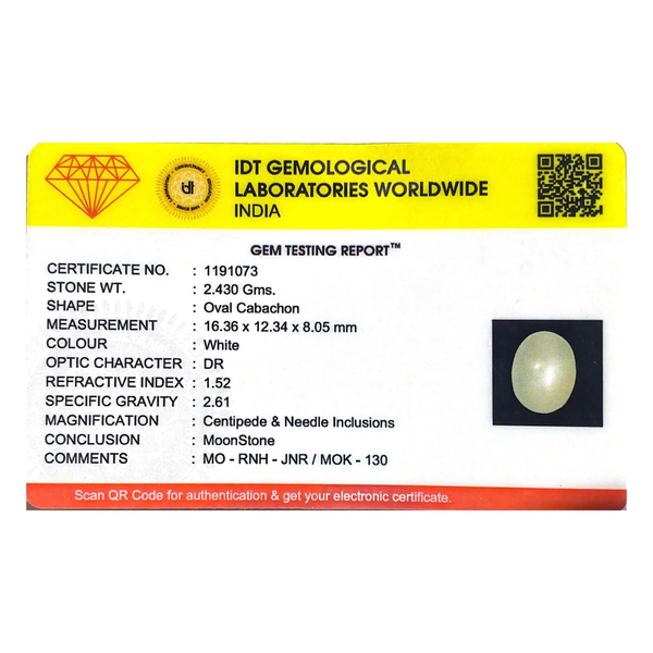 Moonstone - 12.15 Carat