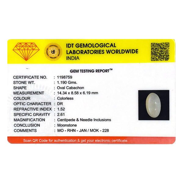 Moonstone - 5.95 Carat