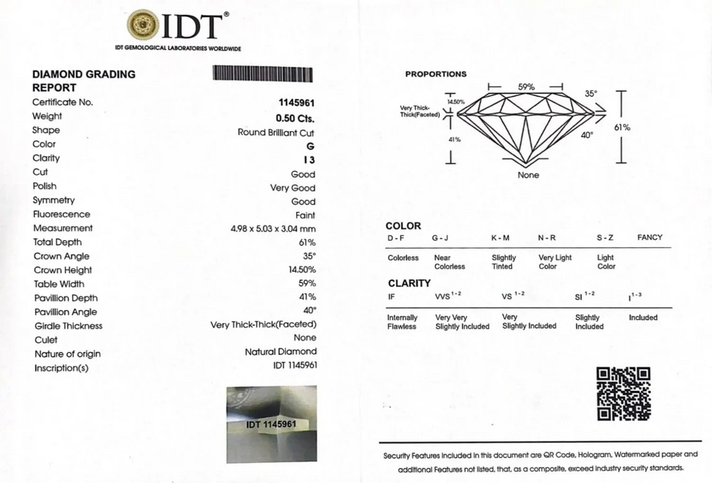 Diamond - 0.5 Carat