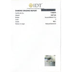 Natural Diamond - 0.47 Carat - IDT Certificate 1146275 - Pramogh