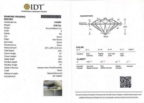 Diamond - 0.5 Carat