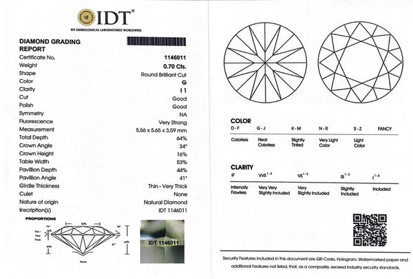 Diamond - 0.7 Carat