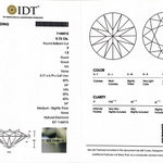 Diamond - 0.72 Carat