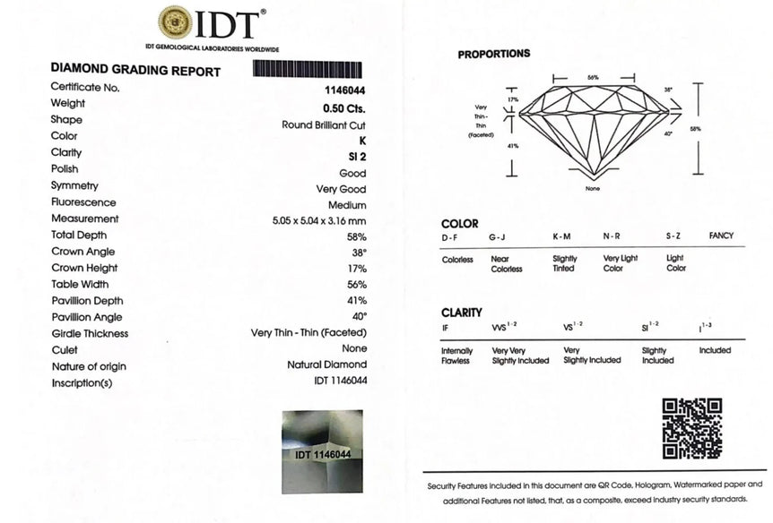 Diamond - 0.5 Carat