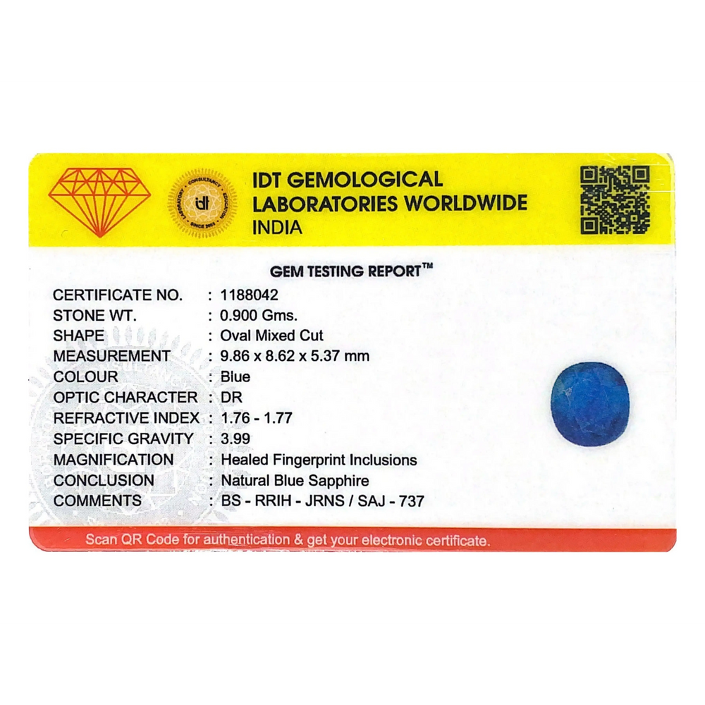 Blue Sapphire - 4.5 Carat