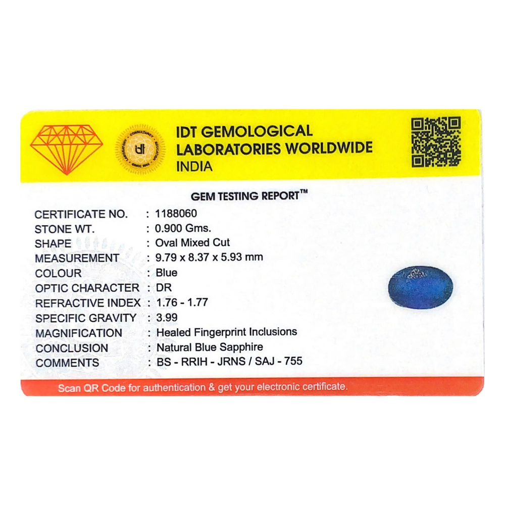 Blue Sapphire - 4.5 Carat